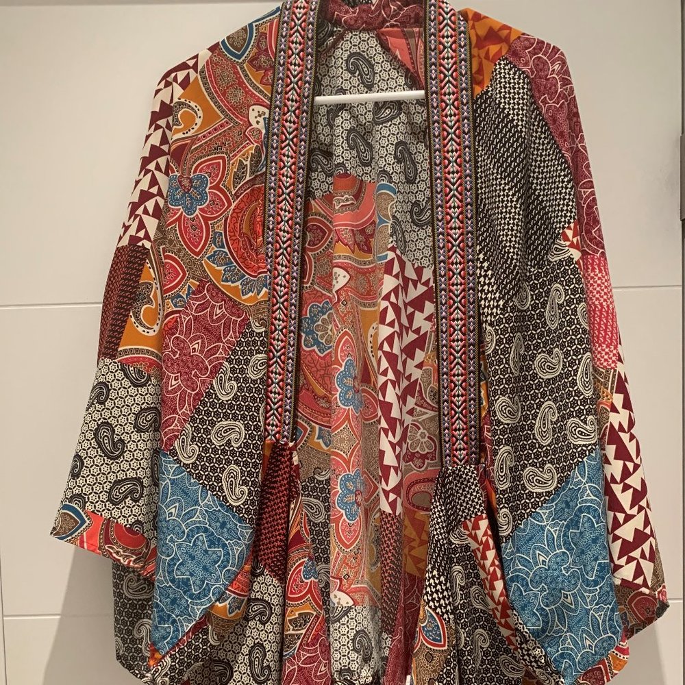 Colorful Silk Wrap